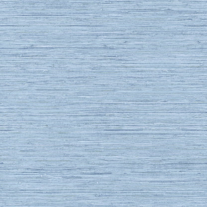 York Wallcoverings Antonina Vella Dazzling Dimensions Volume II Horizontal Grasscloth Light Blue Wallpaper   Blues   - WB5504