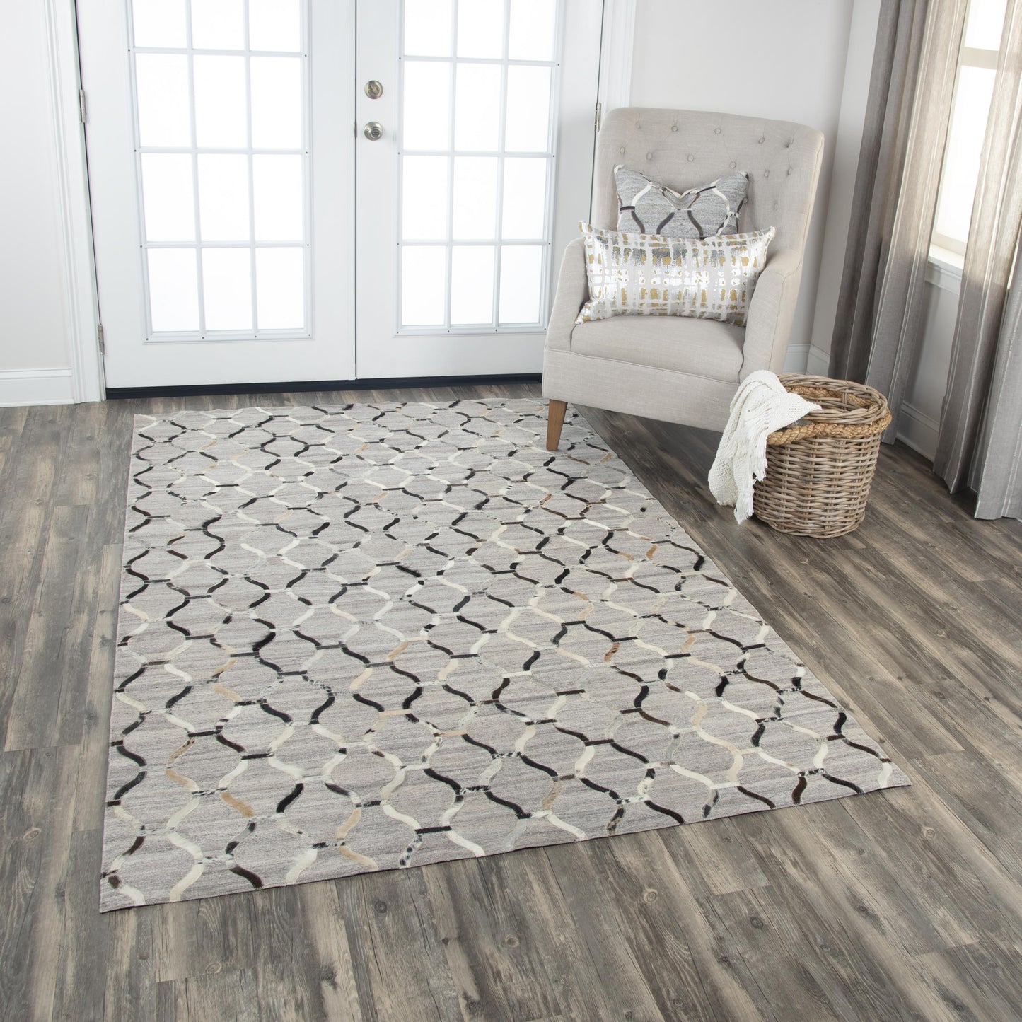 Wild Thing Contemporary rug, 8' x 10'.