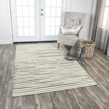 Contemporary area rug, 8' x 10'.