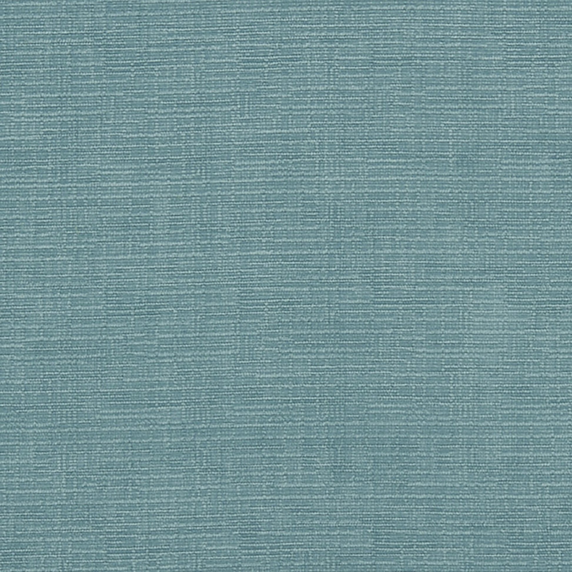 Blue textured upholstery fabric swatch with subtle horizontal weave.
