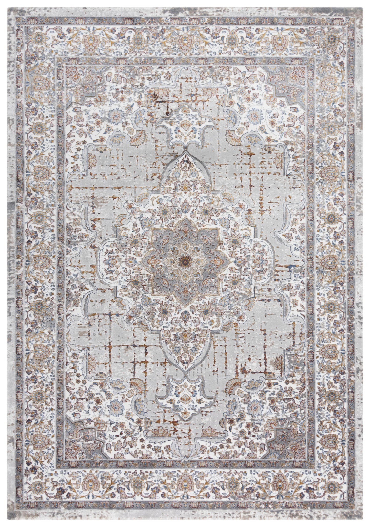 Transitional rug, 8' x 10'.