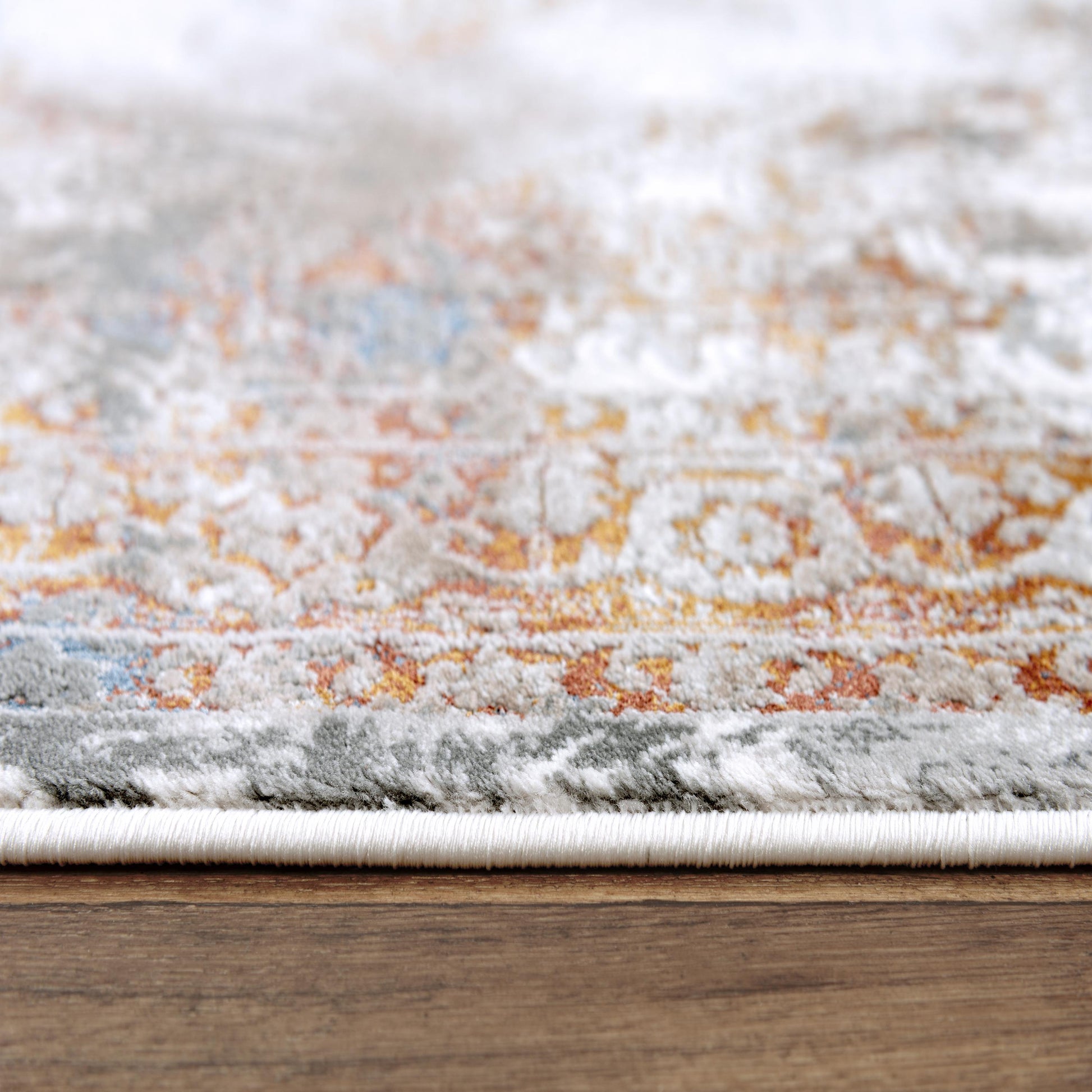 Area rug, 8' x 10', transitional style.