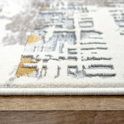 Contemporary area rug, 9' x 12'.