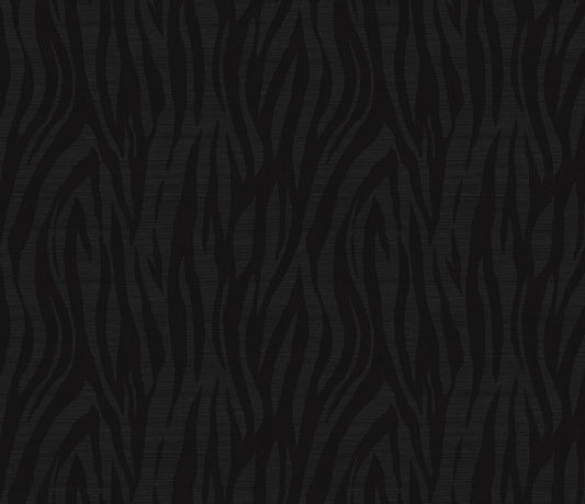 Seabrook Designs  Jazz Faux Skin Animal Print Contemporary Blacks   - WH40226