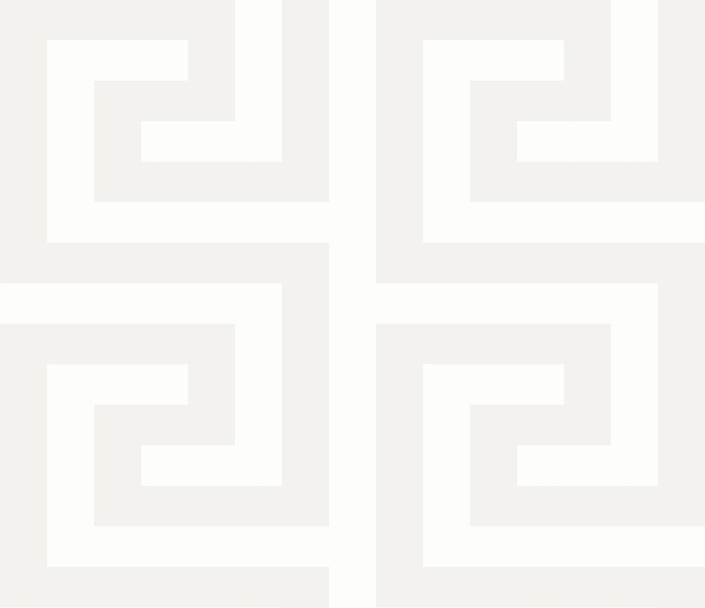 Seabrook Designs  Forte Greek Key Geometric Contemporary Cool Neutrals   - WH40310