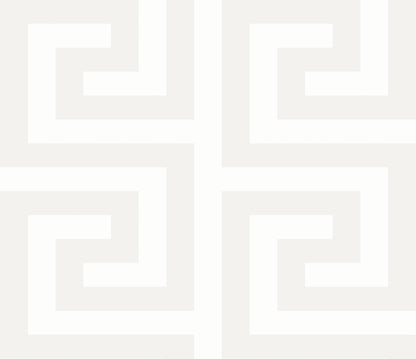 Seabrook Designs  Forte Greek Key Geometric Contemporary Cool Neutrals   - WH40310
