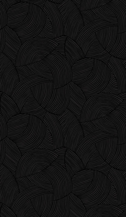 Seabrook Designs  Symphony Geometric Geometric Contemporary Blacks   - WH40410
