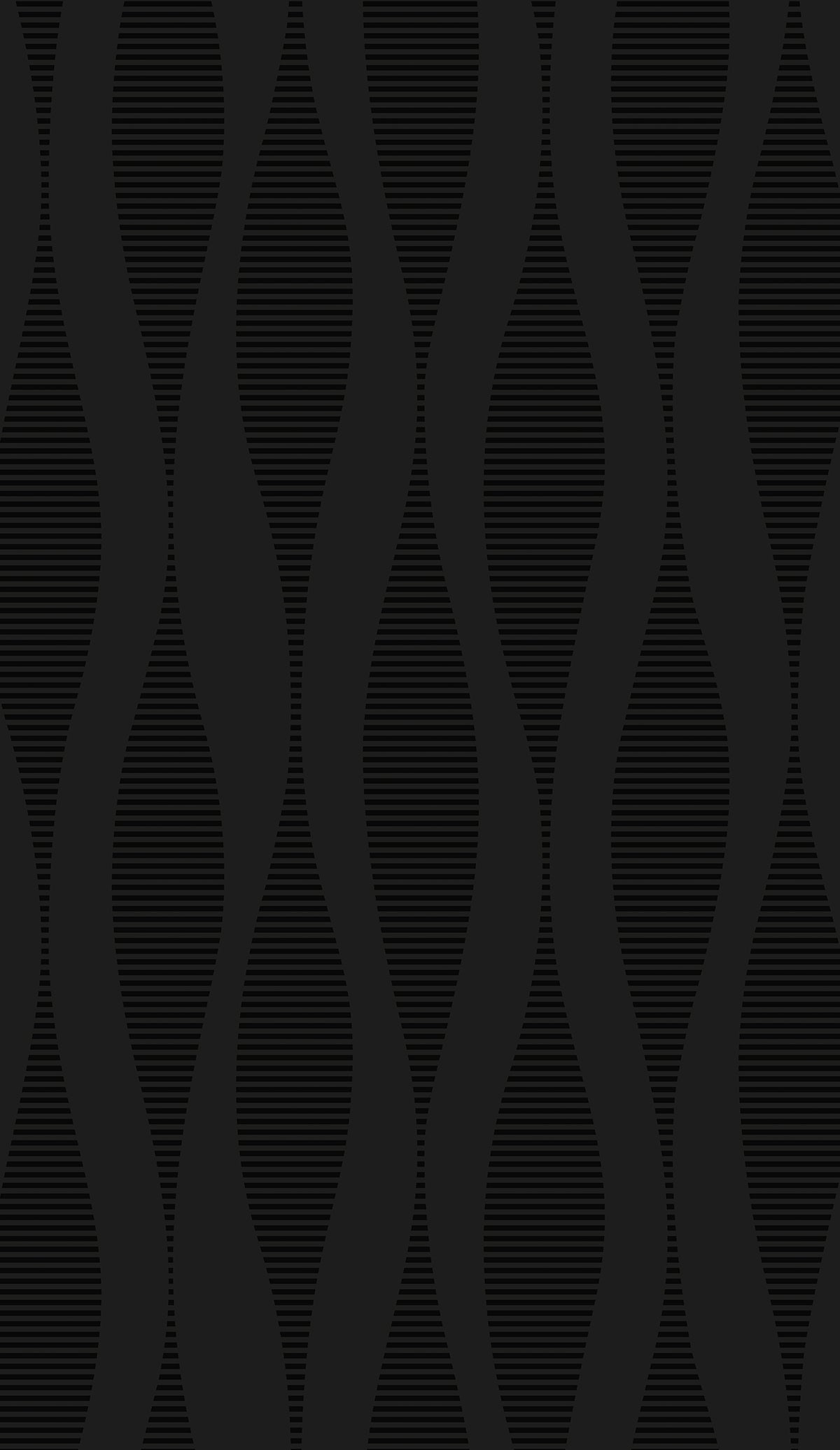 Seabrook Designs  Harmony Ikat Waves Abstract Contemporary Blacks   - WH41200