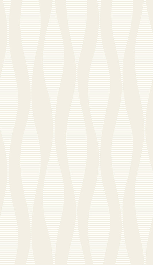 Seabrook Designs  Harmony Ikat Waves Abstract Contemporary Cool Neutrals   - WH41230