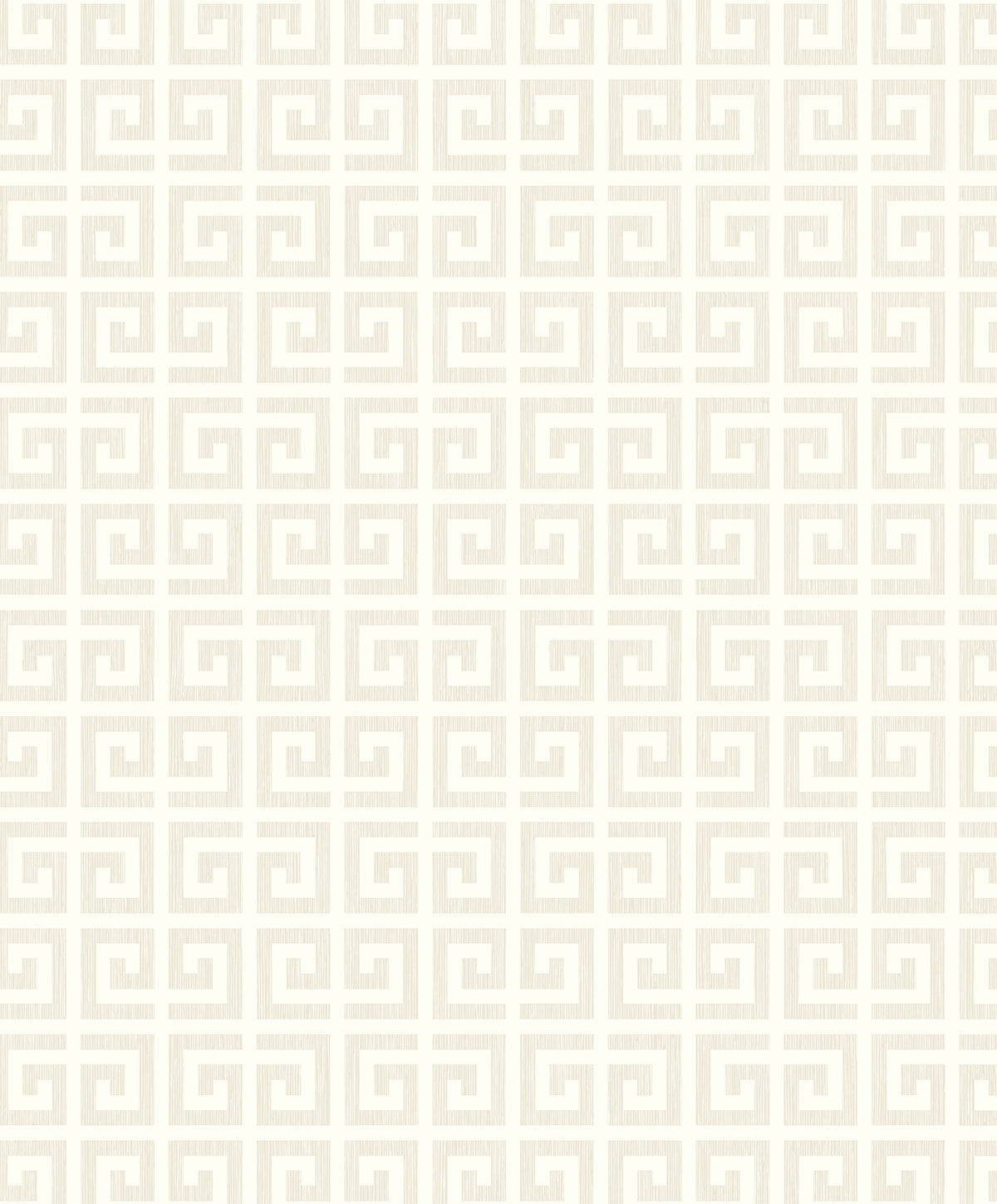 Seabrook Designs  Major Greek Key Geometric Contemporary Warm Neutrals, Beiges   - WH41913