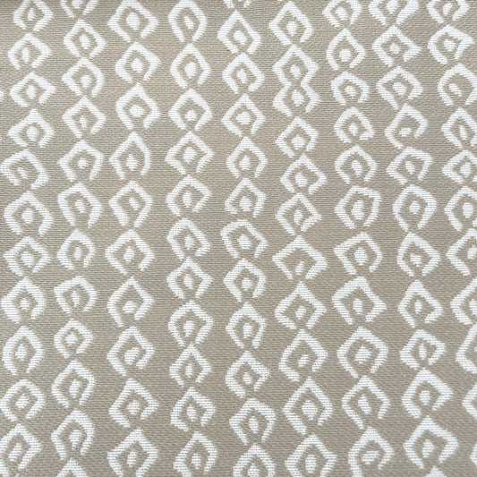 JF Fabrics Inside Out WHIRLPOOL 32 Fabric Abstract, Texture, Contemporary Beige, Cream  Jacquard, Outdoor - 9029732 J9211