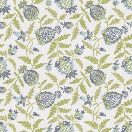 STOUT TEXTILES  MULTIPURPOSE,PRINT TRANSITIONAL,, FLORAL APPLE,SEEDLING,SPRING   - WHIS-2