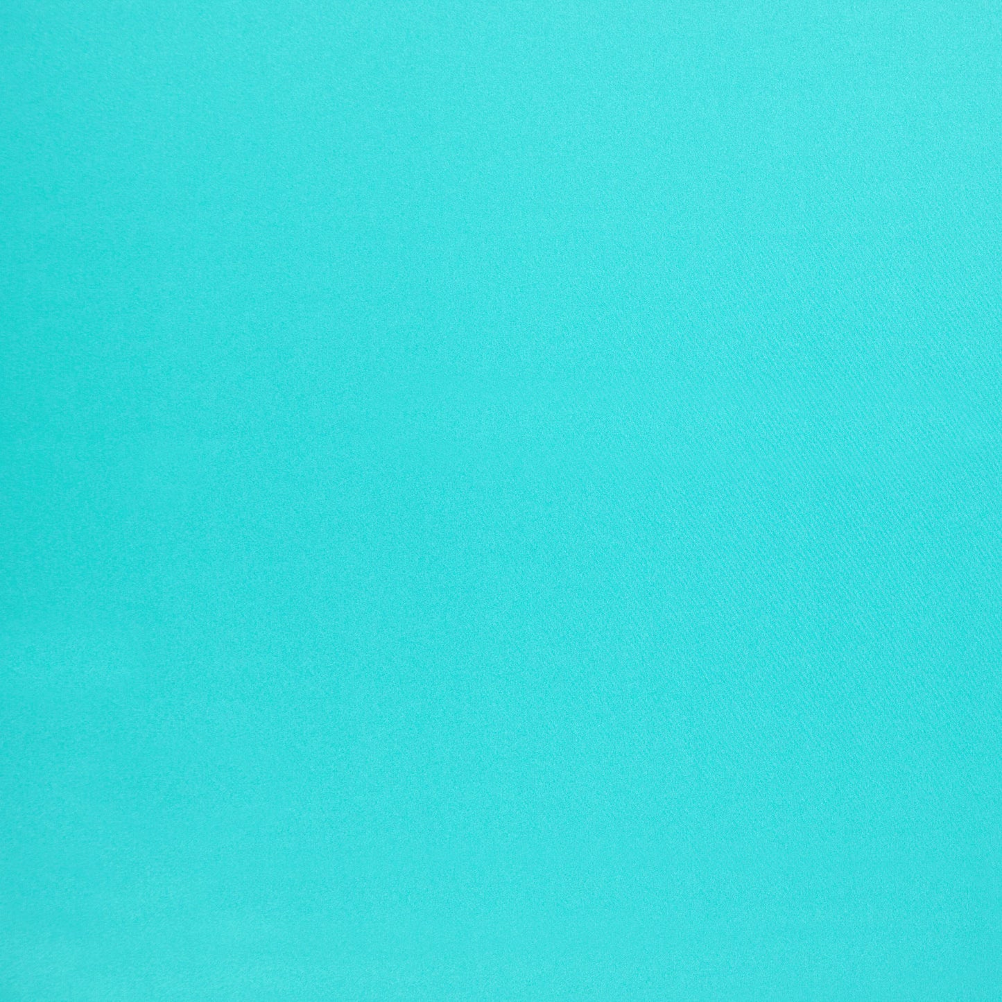 Solid turquoise fabric texture with a subtle weave