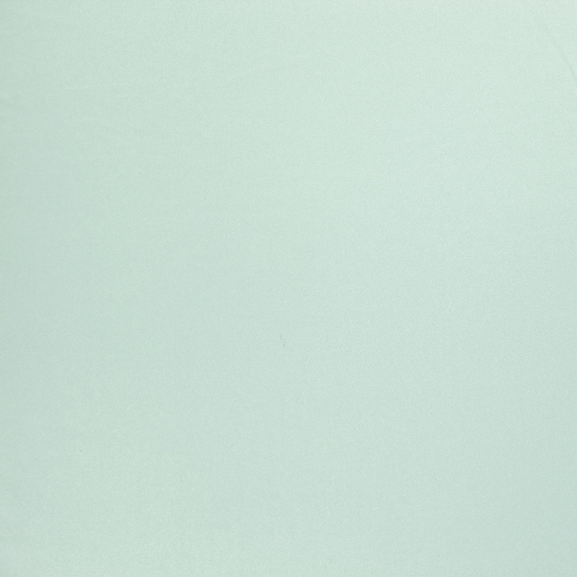 Pale mint-green sateen fabric swatch with a smooth, soft texture.