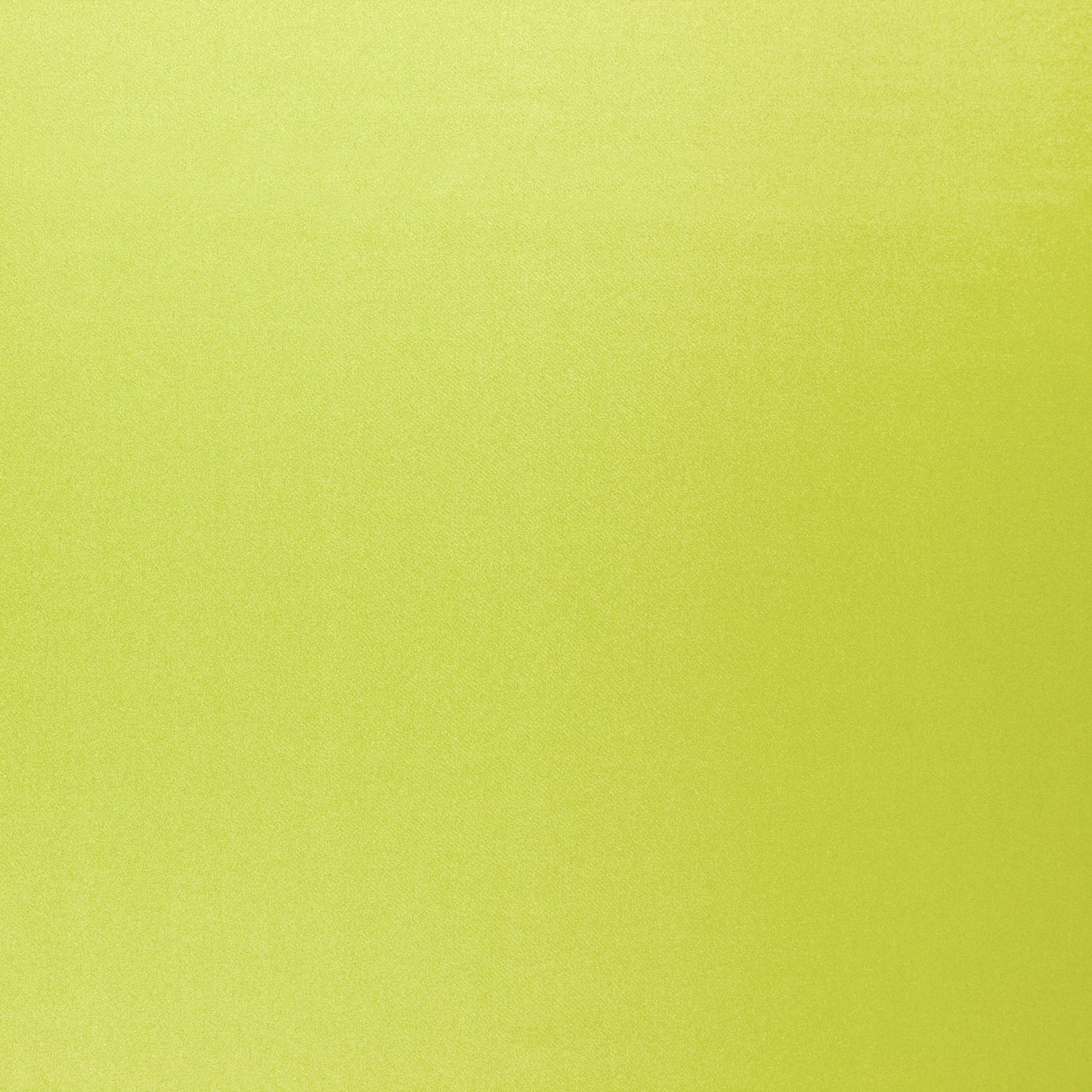 Lime-green fabric swatch with a smooth sateen finish.
