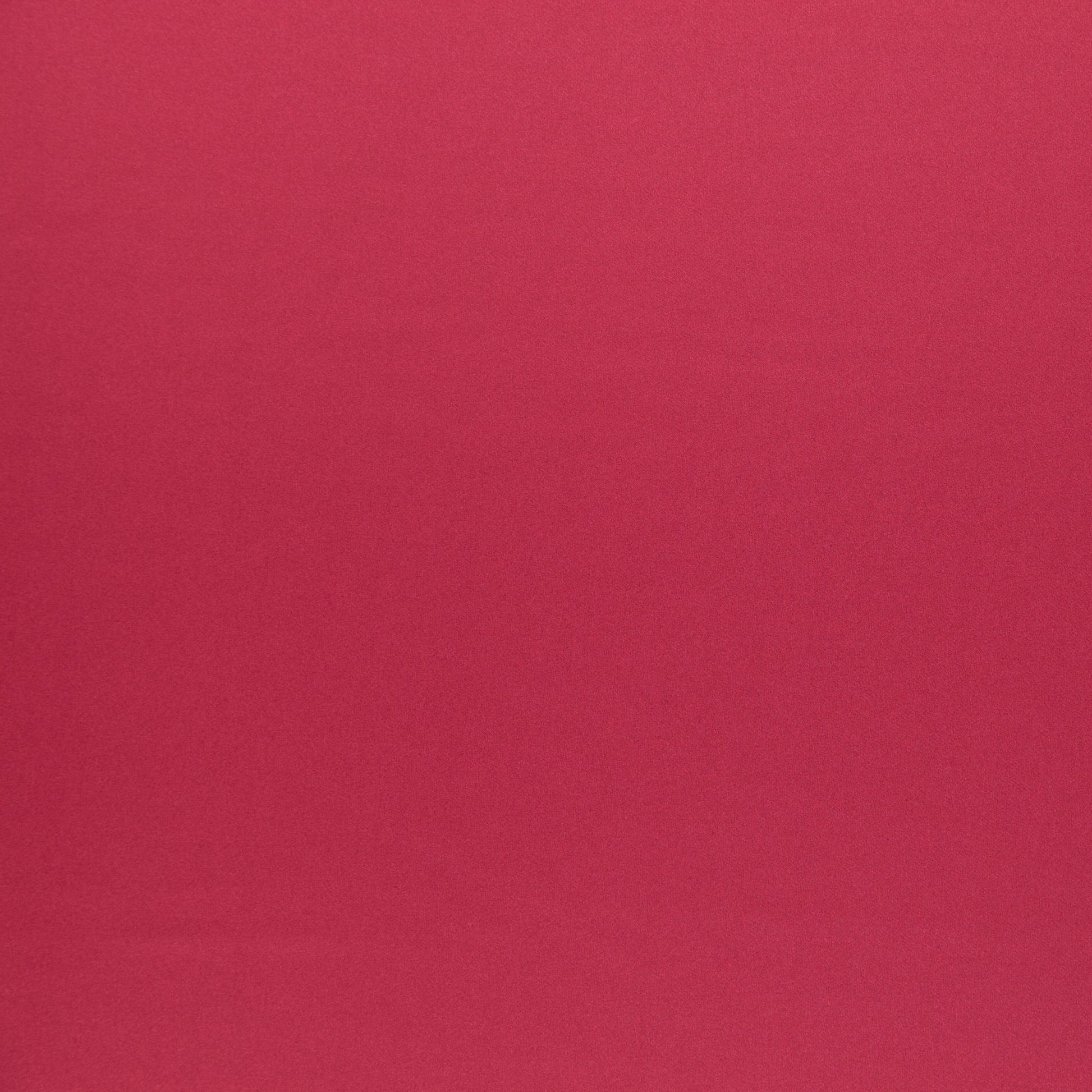 Solid pink sateen fabric swatch with a smooth, soft texture; suitable for garments or crafts.