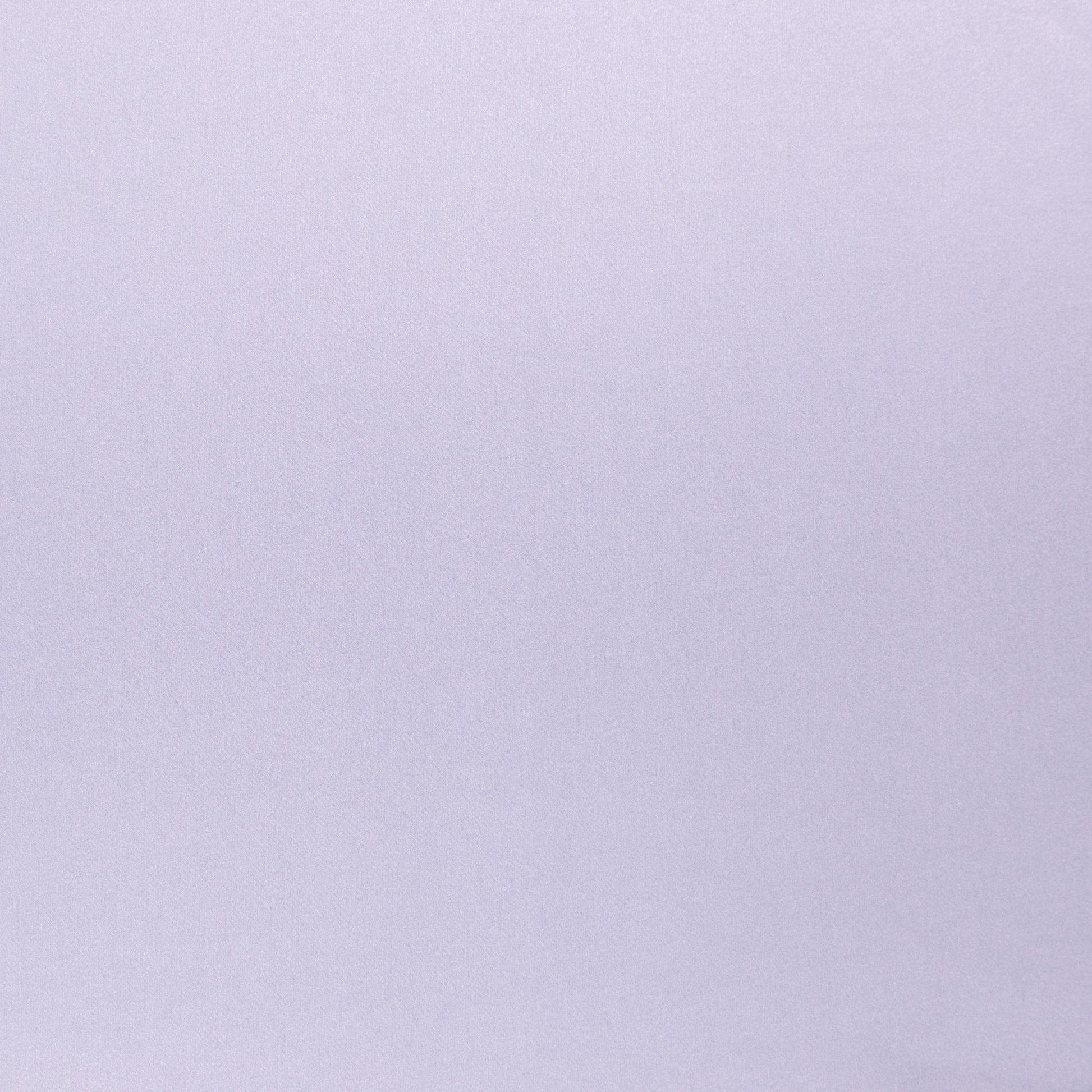 Soft lavender fabric texture swatch, smooth cloth suitable for sewing or upholstery.