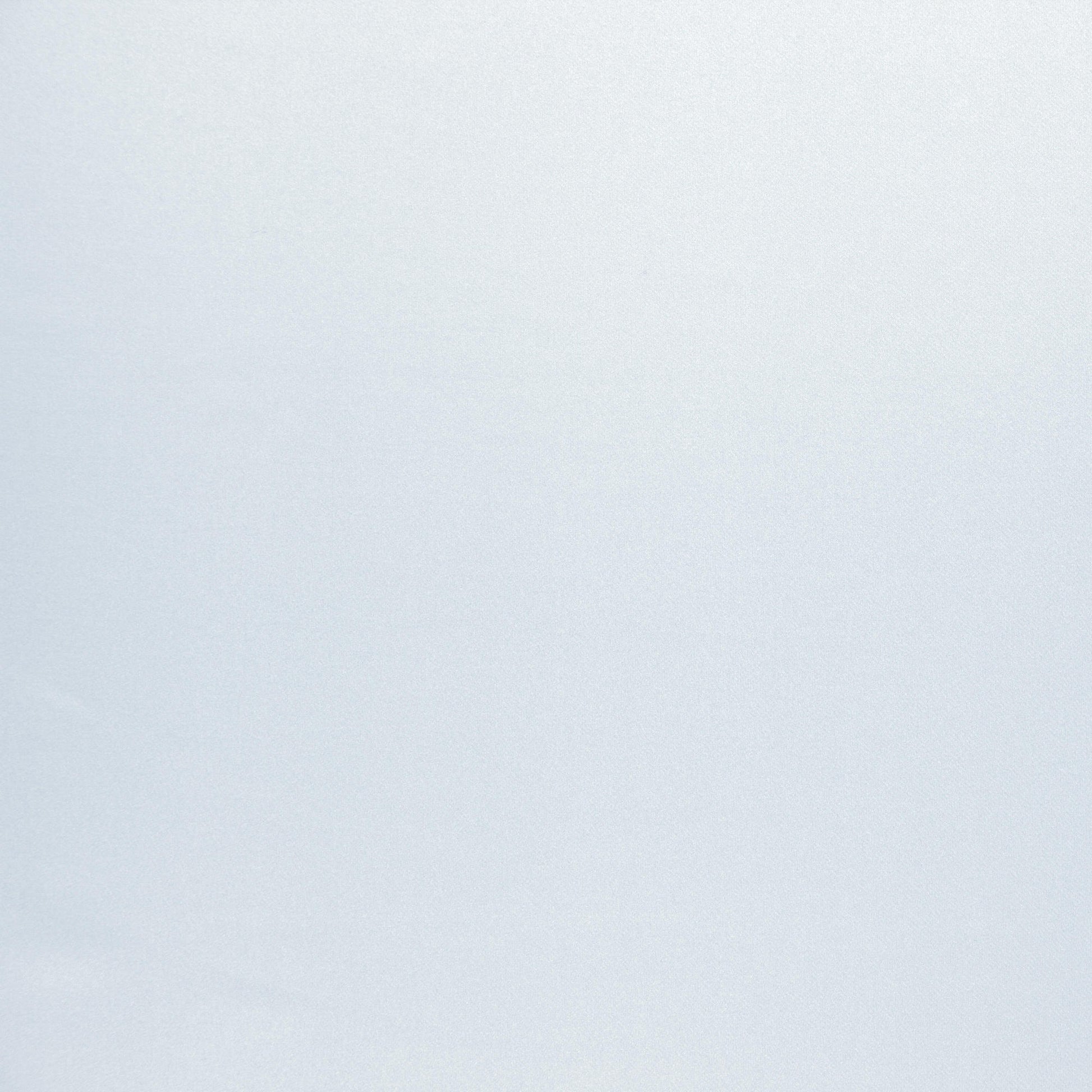 Whisper blue fabric background with soft folds and a subtle sateen sheen.