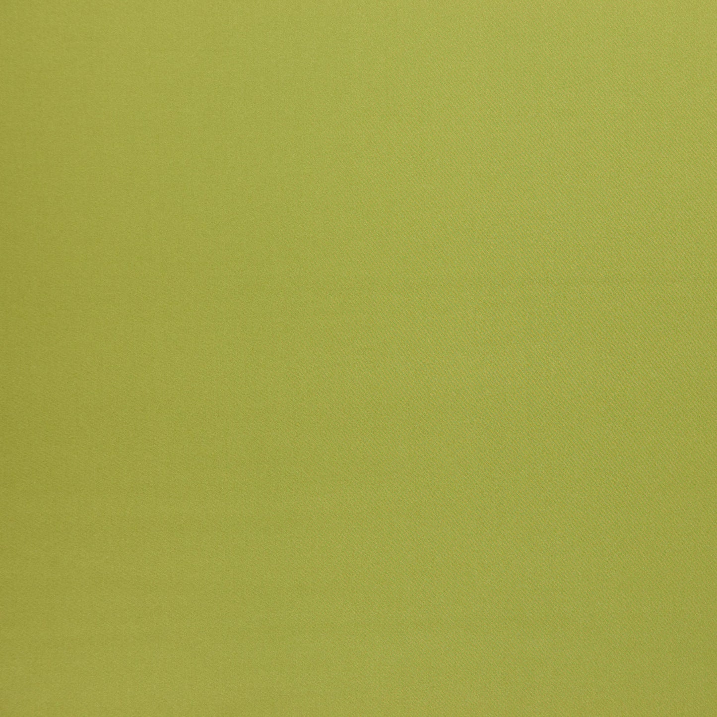 Lime green sateen fabric close-up with a soft satin-like weave texture.