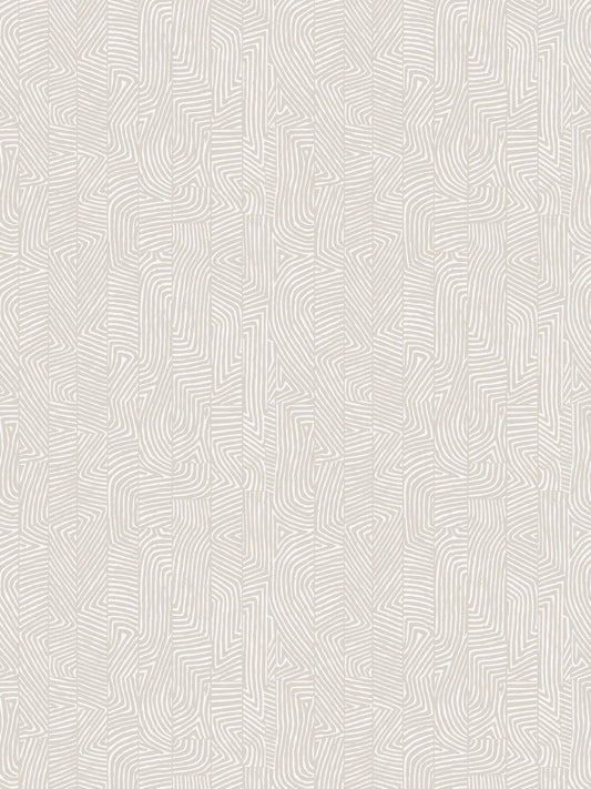 SCALAMANDRE COMBED STRIPE WALLCOVERING   FLAX   - WHNWP88628D001