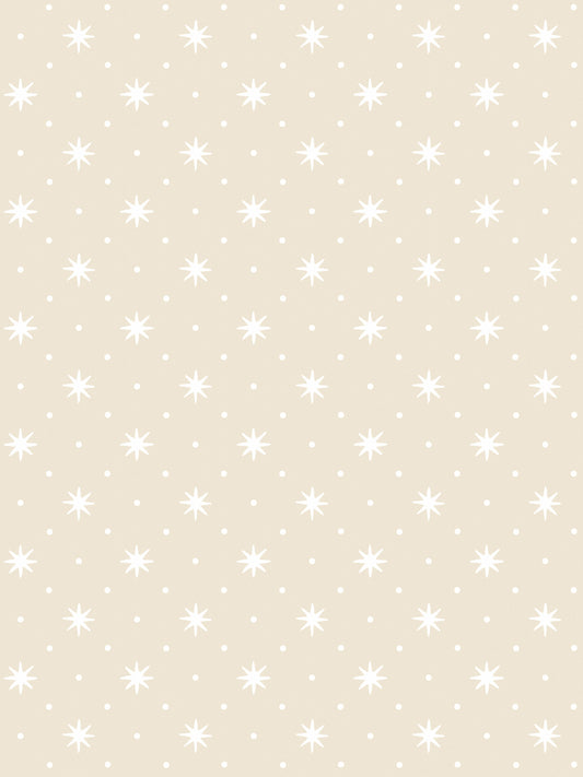 SCALAMANDRE GRAND TRIXIE WALLCOVERING   CREAM   - WHNWP88629D003