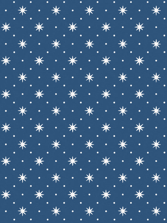 SCALAMANDRE GRAND TRIXIE WALLCOVERING   NAVY   - WHNWP88629D006