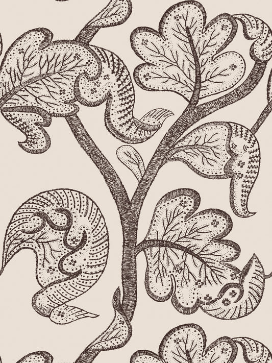SCALAMANDRE RUSSELL WALLCOVERING   UMBER   - WHNWP88631D005