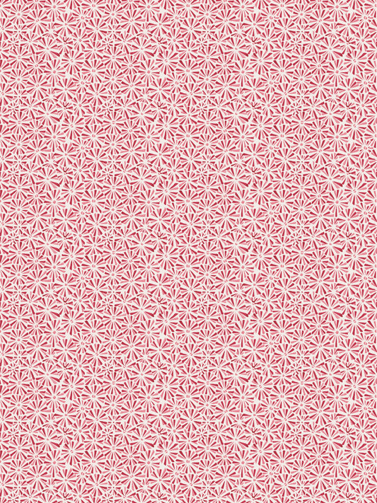 SCALAMANDRE STARBURST WALLCOVERING   CERISE   - WHNWP88633D005