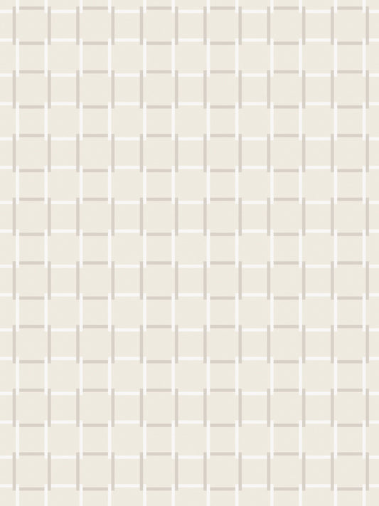 SCALAMANDRE ALL SQUARE WALLCOVERING   ALABASTER   - WHNWP88634D001