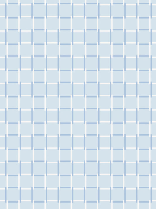 SCALAMANDRE ALL SQUARE WALLCOVERING   BLUET   - WHNWP88634D004