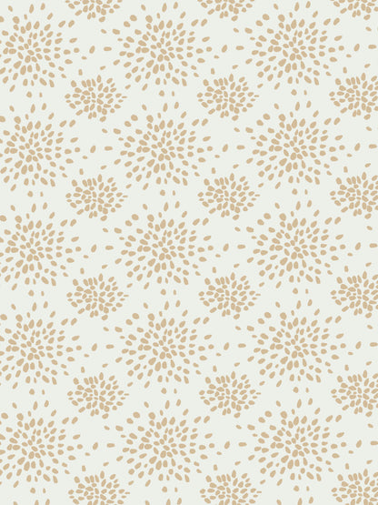 SCALAMANDRE  FIREWORKS ABSTRACT 
DOTS , CIRCLES 
GRAPHIC BEIGE ON WHITE   - WHN000AP1020 NEW SKU # WHNP1020000A