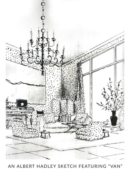 SCALAMANDRE  VAN DOTS , CIRCLES 
SMALL SCALE BLUE ON WHITE   - WHN000BP1008 NEW SKU # WHNP1008000B