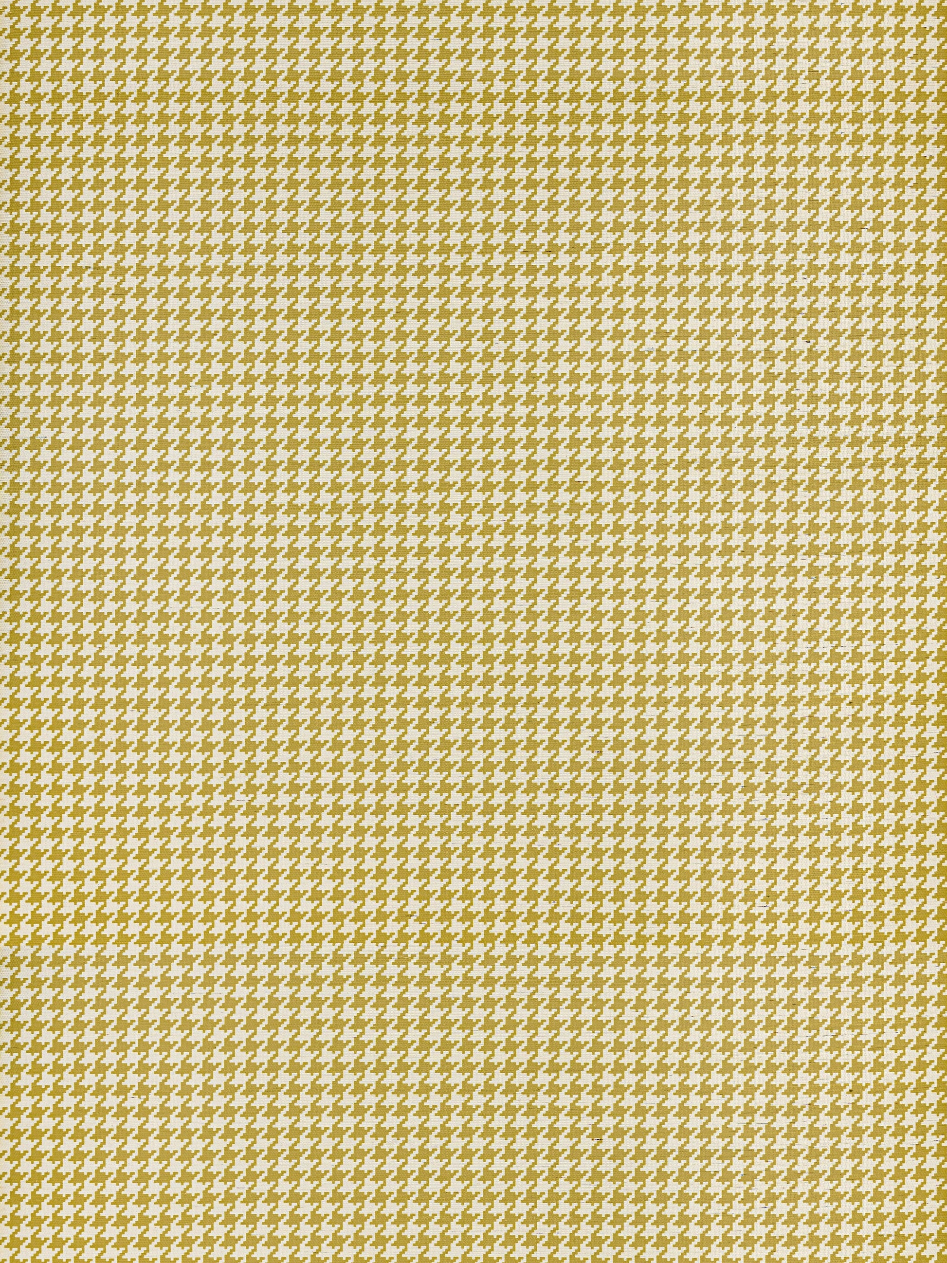 Maize and white plaid, small-scale wallpaper/wallcovering pattern.