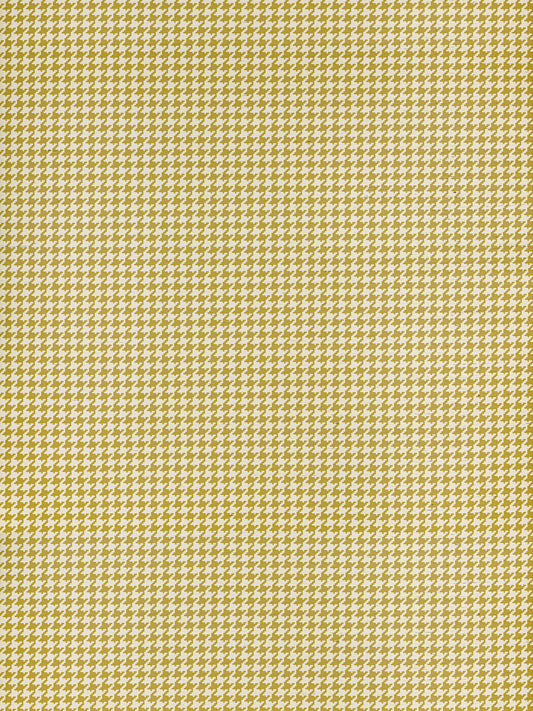 Maize and white plaid, small-scale wallpaper/wallcovering pattern.