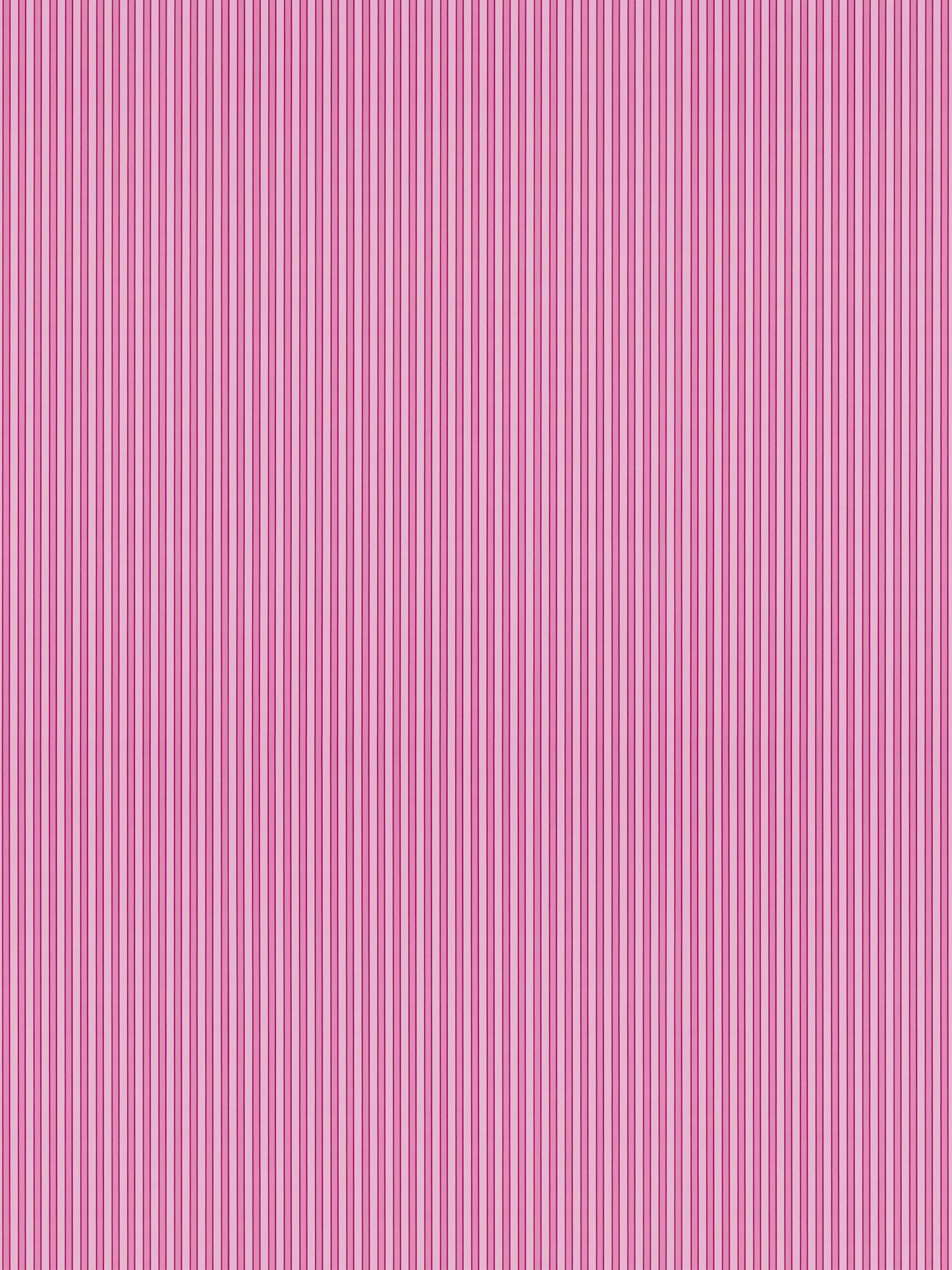 Decorative pink wallpaper with narrow vertical stripes in light and dark pink.