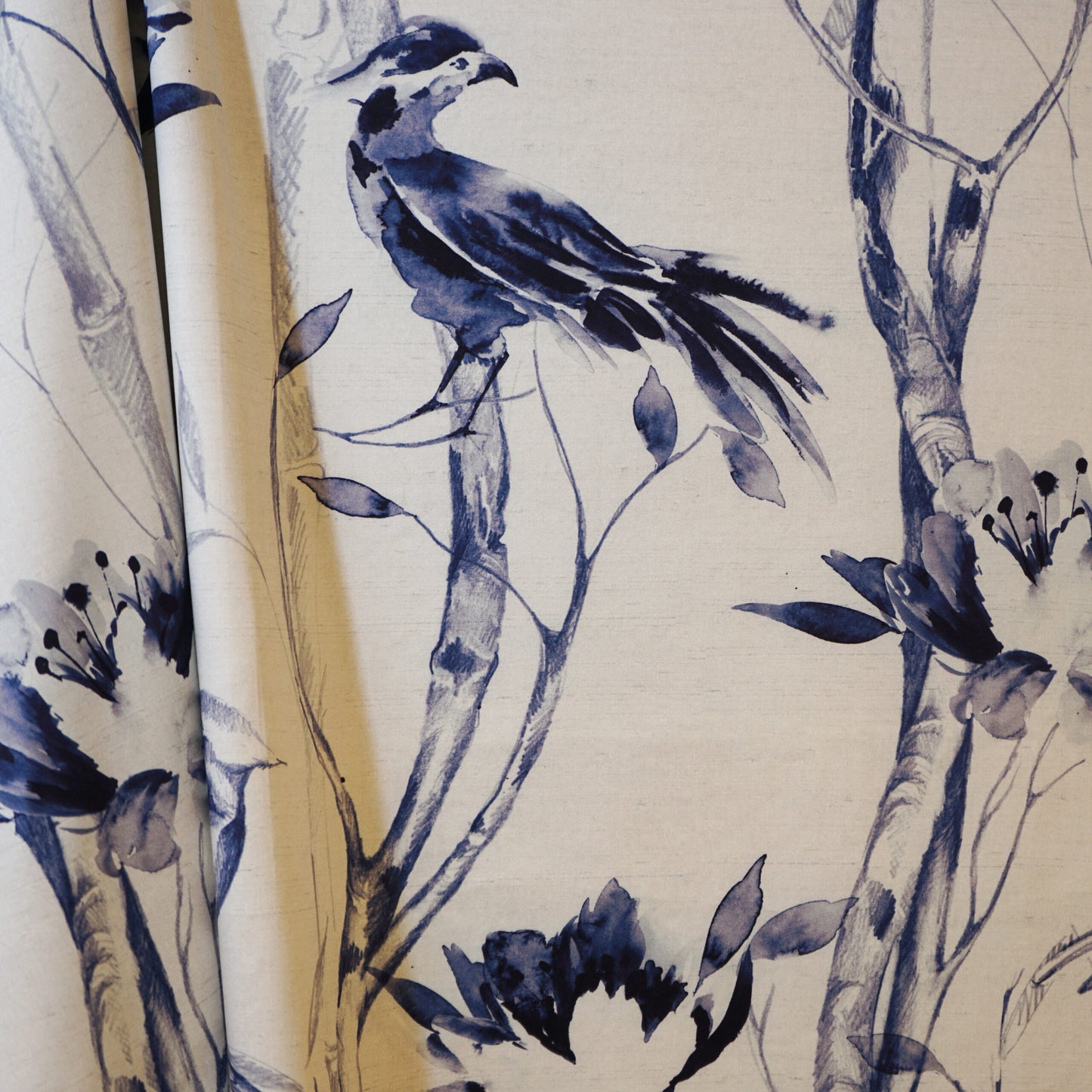JF Fabrics JF Studio WILDERNESS 66 Fabric Traditional,Transitional,Contemporary,Floral,Novelty Blue  Print - 6000566 SJ101