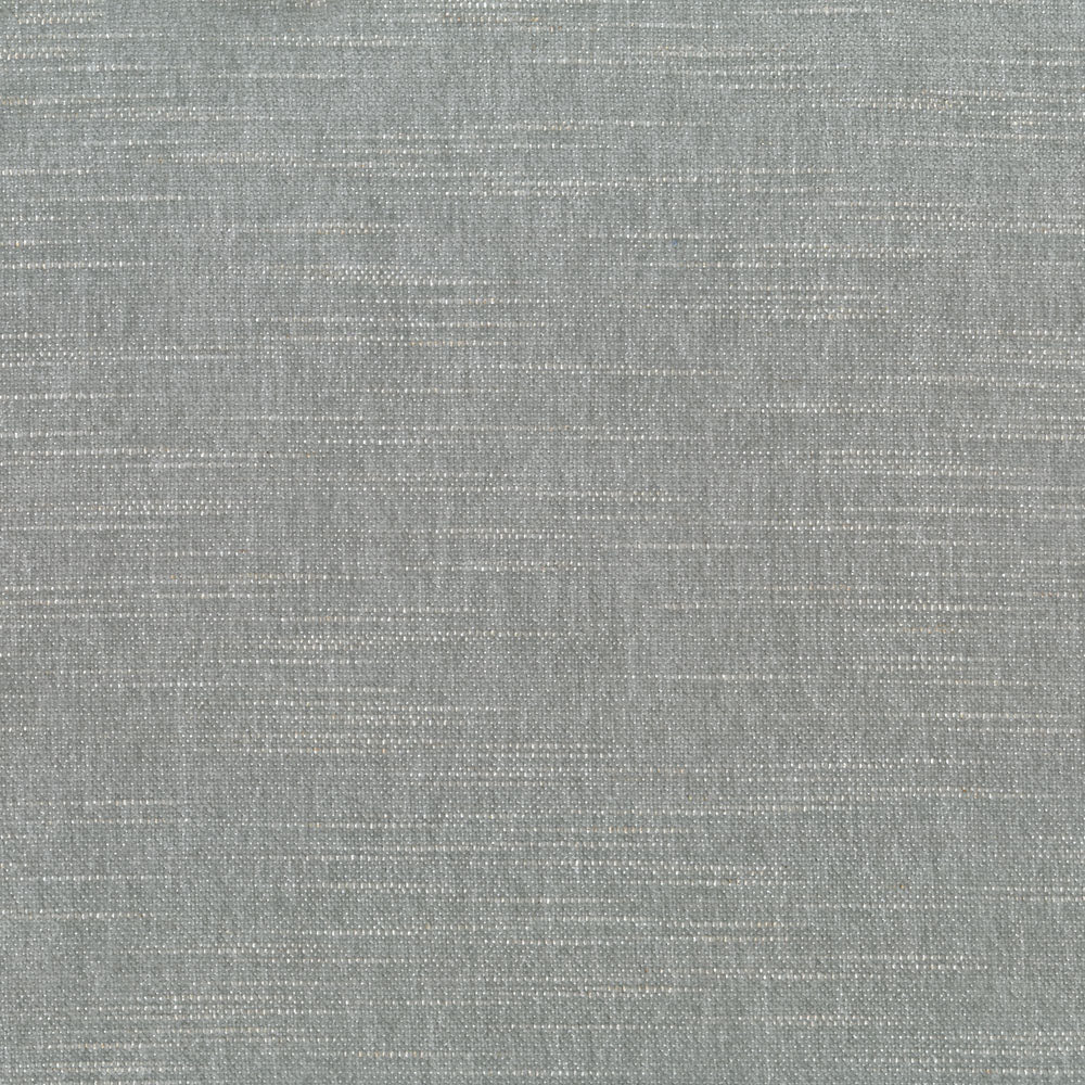 Light gray linen-look woven fabric with subtle white threads, suitable for upholstery or curtains.