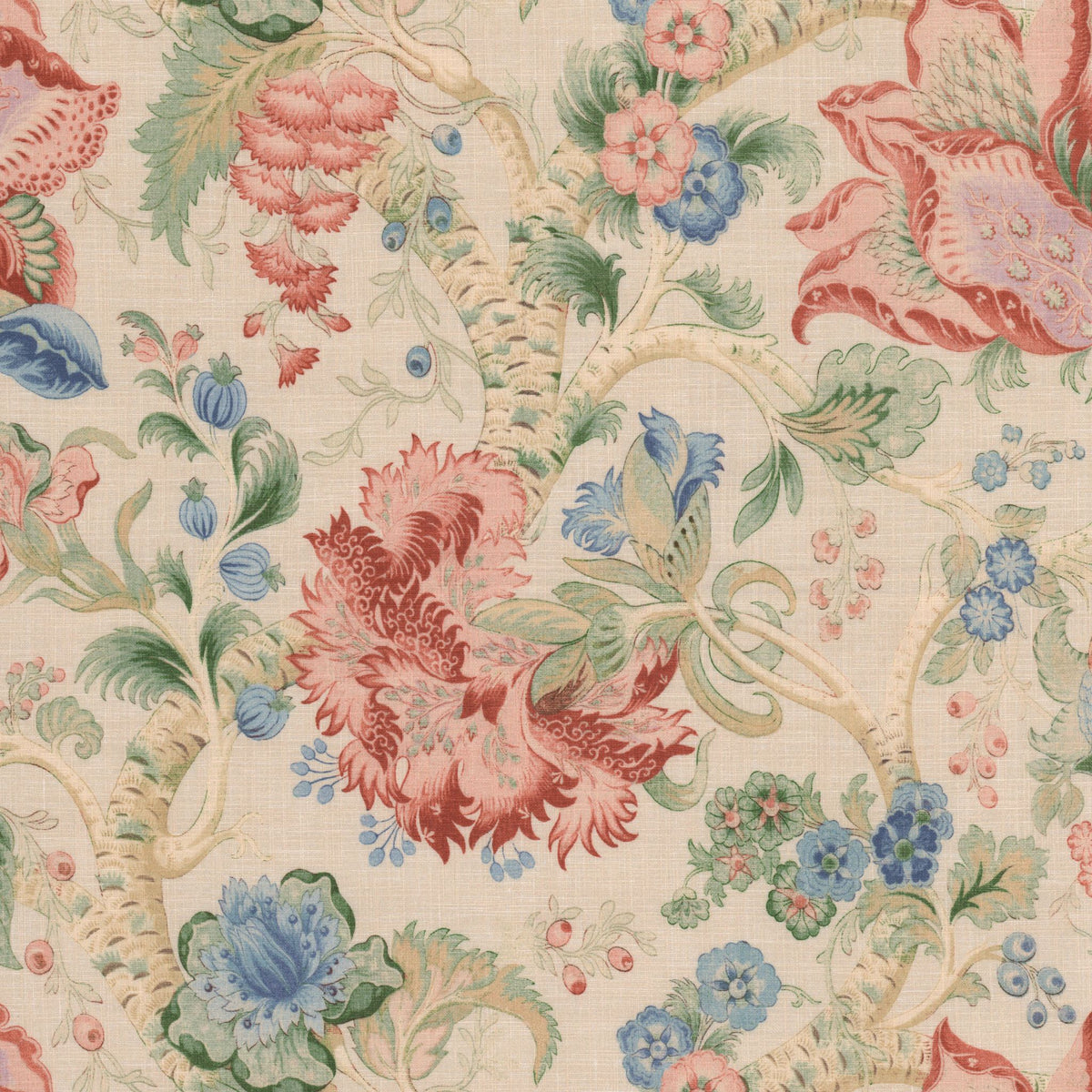 STOUT TEXTILES  MULTIPURPOSE,PRINT TRADITIONAL, JACOBEAN SUNSET   - WINS-2