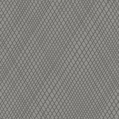 Grey fabric with a small diamond reptile-scale embossing and a matte textured finish.