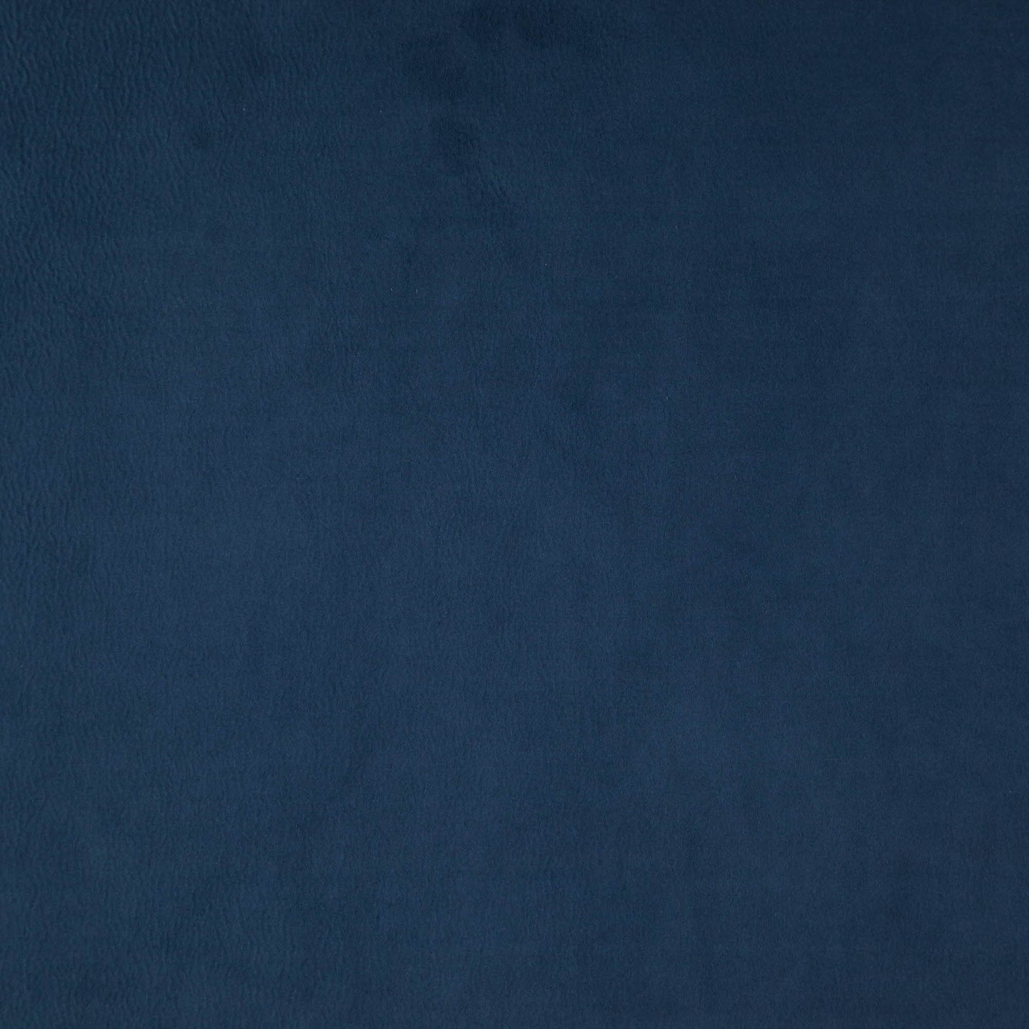 Dark navy blue faux suede fabric texture with subtle grain.