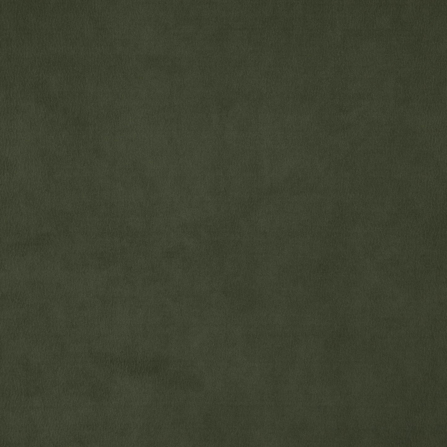 Olive green suede-like fabric texture with soft, mottled finish; ideal for jackets, bags or upholstery.