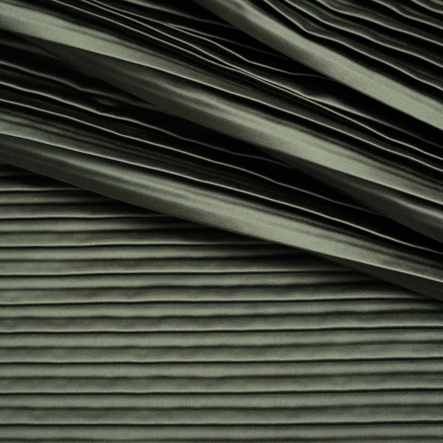 JF Fabrics JF Studio WISH 77 Fabric Pleated Green  Sateen - 9003277 SJ102