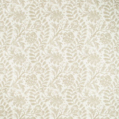 KRAVET BASICS PRINT  WHITE,BEIGE,   - WOLLERTON.16.0