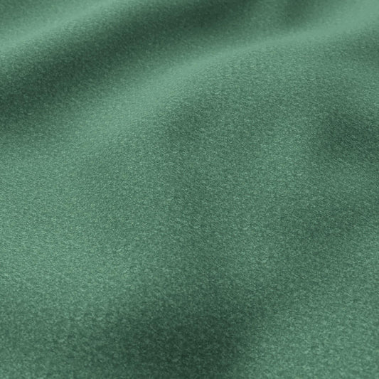 JF Fabrics JF Everyday, FibreGuard WOOLISH 77 Fabric Textured, Plain Green, Teal  Velvet - 8949377 J9141
