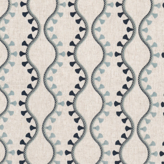 STOUT TEXTILES  DRAPERY,EMBROIDERIES TRANSITIONAL,, OGEE HARBOR,LAKE   - WORC-2