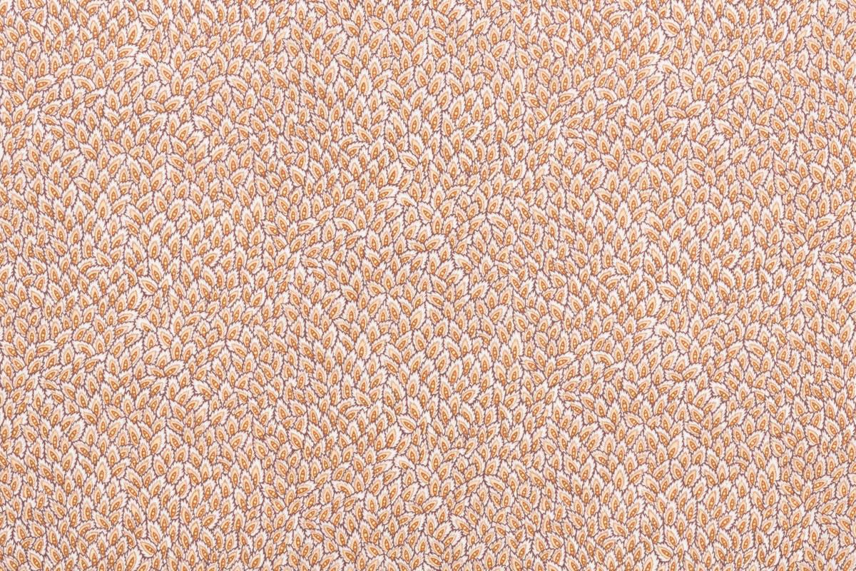 SCALAMANDRE OUTLET  FABRIC LES FEUILLES PRINT  FABRIC BEIGE   - WPP00041178