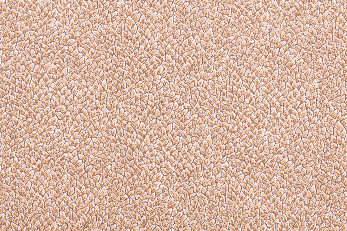 SCALAMANDRE OUTLET  FABRIC LES FEUILLES PRINT  FABRIC BEIGE   - WPP00041178 NEW SKU # WPP11780004