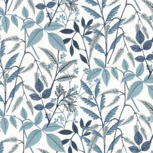 STOUT TEXTILES  MULTIPURPOSE,EMBROIDERIES TRANSITIONAL,, FLORAL SKY   - WRAN-1