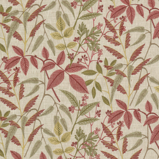 STOUT TEXTILES  MULTIPURPOSE,EMBROIDERIES TRANSITIONAL,, FLORAL BERRY   - WRAN-2