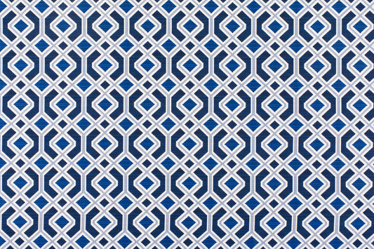 SCALAMANDRE OUTLET  FABRIC OAK BLUFF  FABRIC INDIGO   - WR 00012995